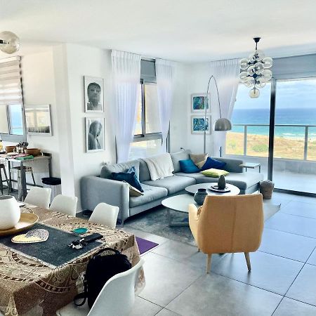 Amazing Sea View, Steps To Beach, Near Tel-Aviv Bat Yam Luaran gambar