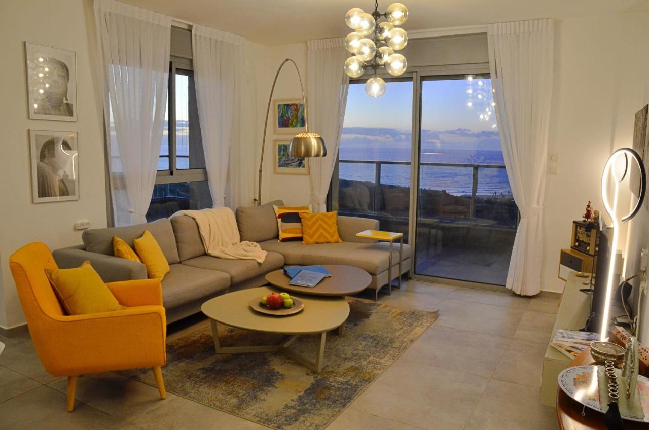 Amazing Sea View, Steps To Beach, Near Tel-Aviv Bat Yam Luaran gambar