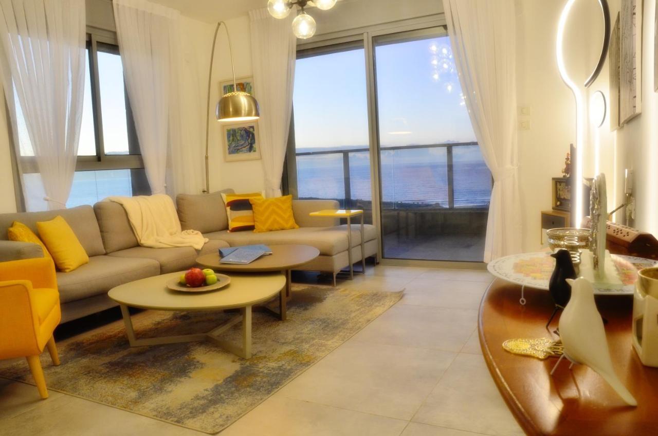 Amazing Sea View, Steps To Beach, Near Tel-Aviv Bat Yam Luaran gambar