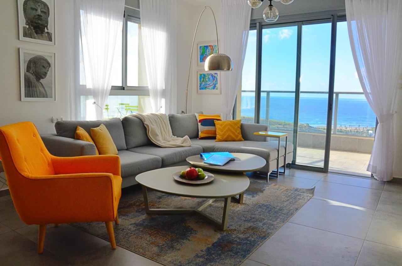 Amazing Sea View, Steps To Beach, Near Tel-Aviv Bat Yam Luaran gambar