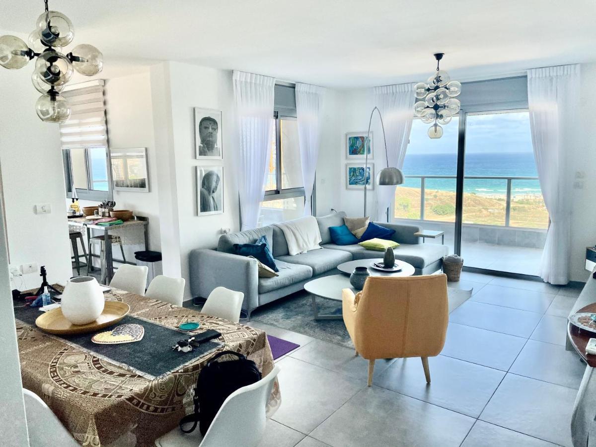 Amazing Sea View, Steps To Beach, Near Tel-Aviv Bat Yam Luaran gambar