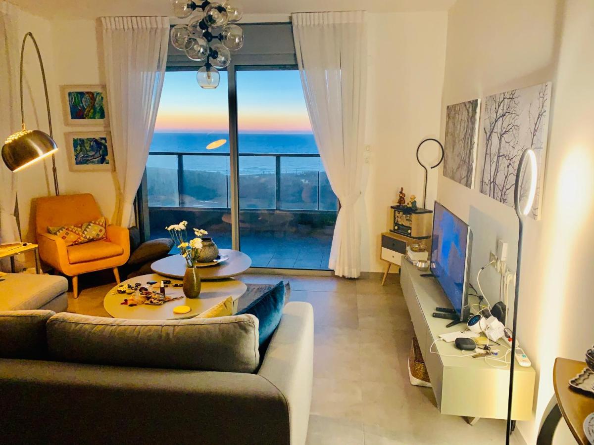 Amazing Sea View, Steps To Beach, Near Tel-Aviv Bat Yam Luaran gambar