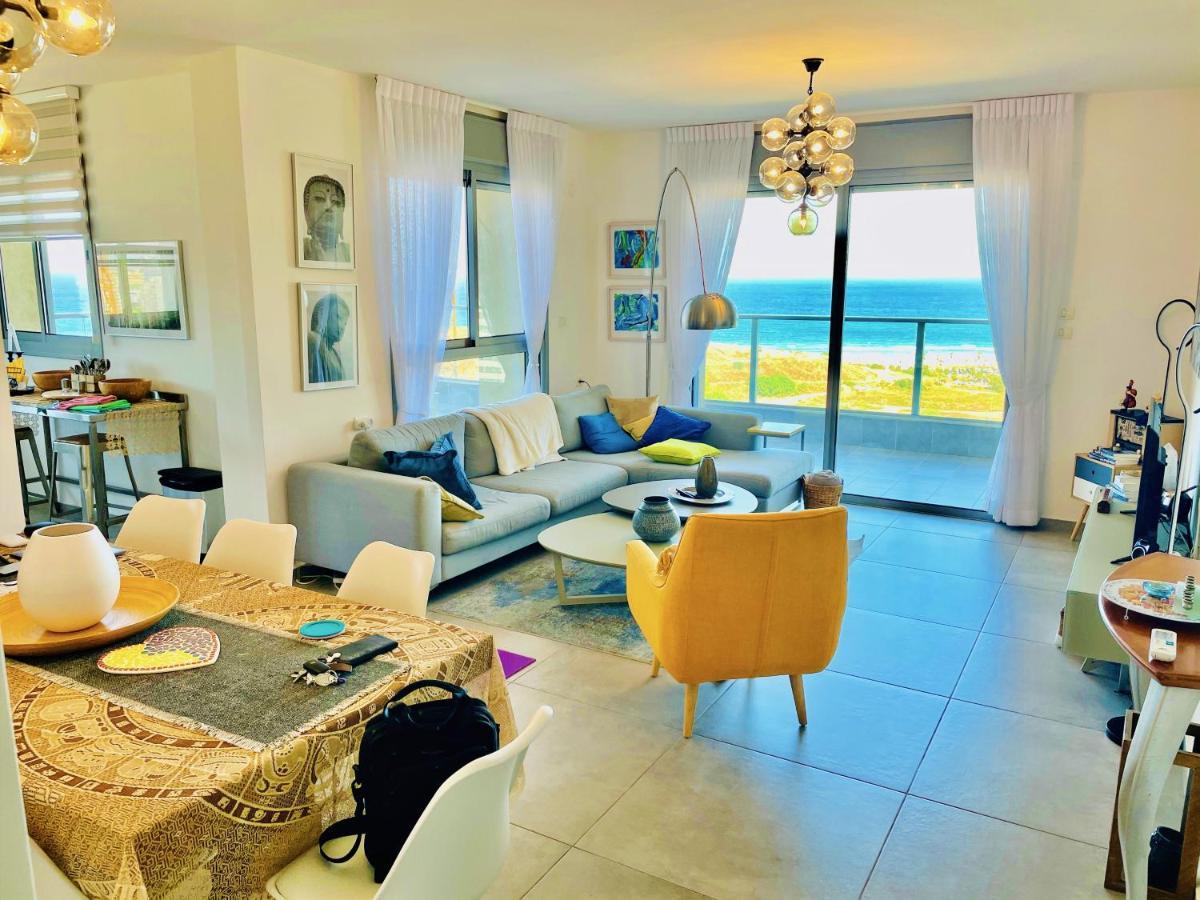 Amazing Sea View, Steps To Beach, Near Tel-Aviv Bat Yam Luaran gambar