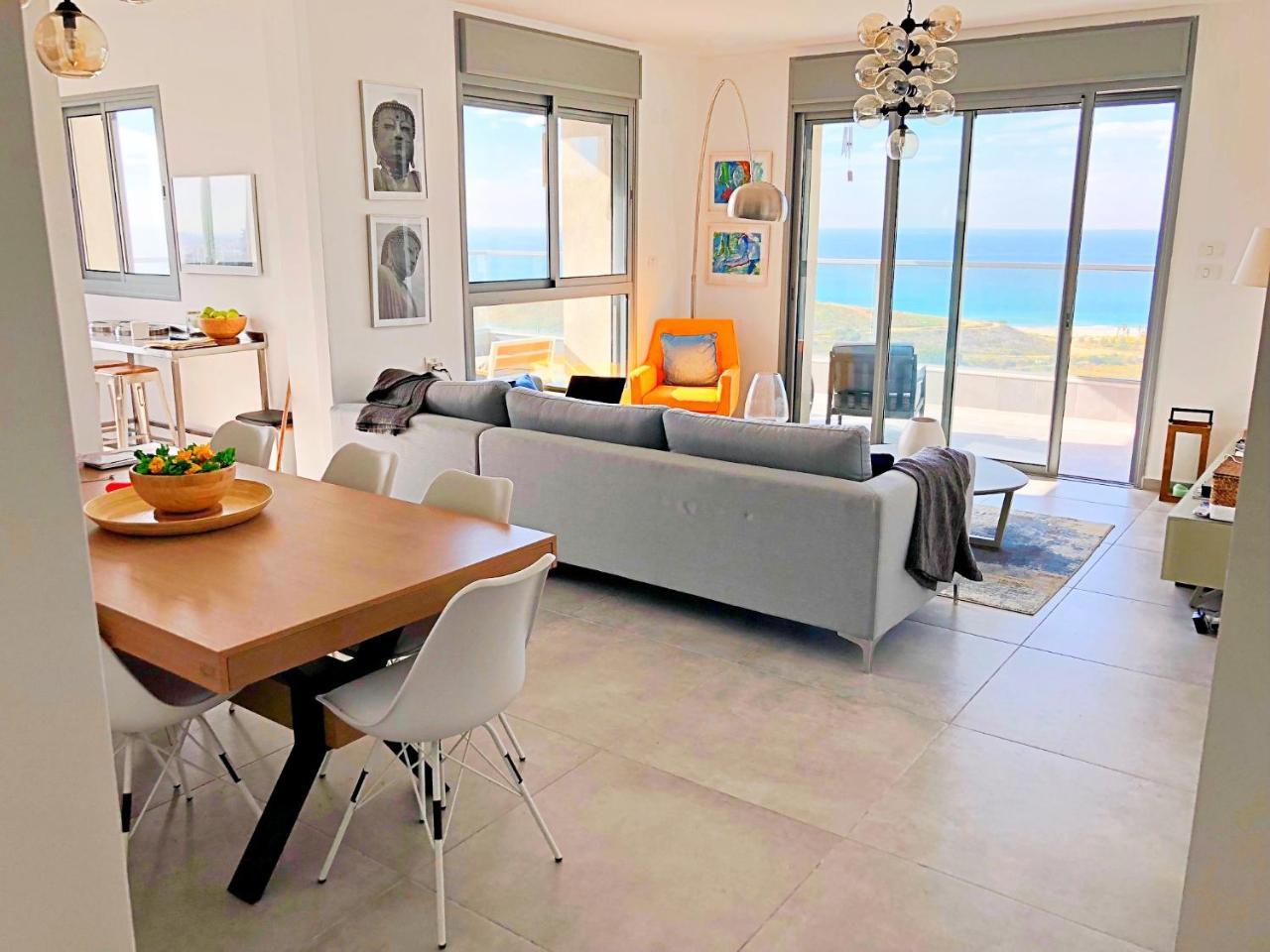 Amazing Sea View, Steps To Beach, Near Tel-Aviv Bat Yam Luaran gambar